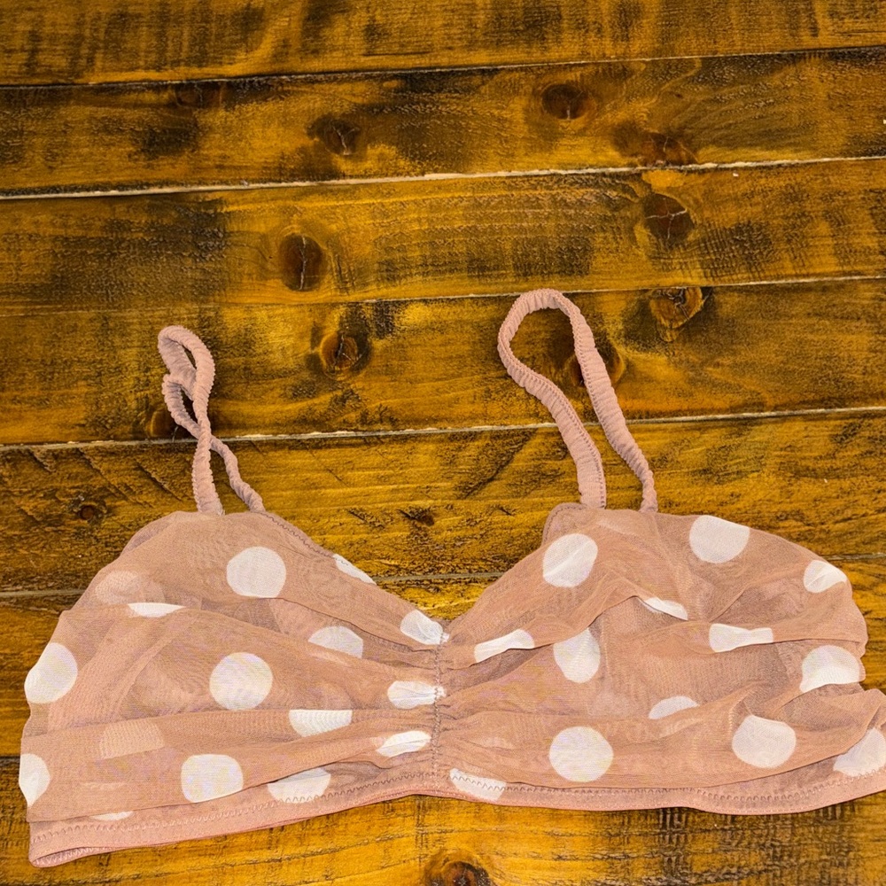 Polka Dot Women's Bralette‎